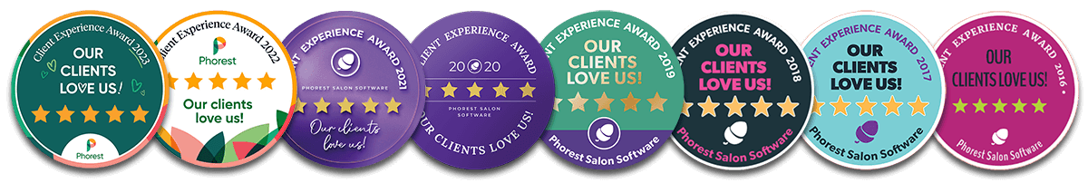 Phorest Client Experience Awards 2016 - 2023