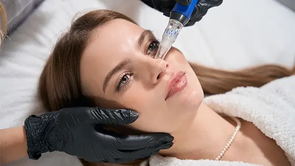 Skinpen microneedling treatments being performed